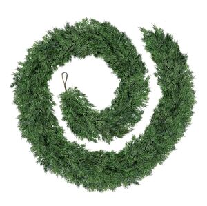 NIB Decorative Pine Garland ~ 9 ft